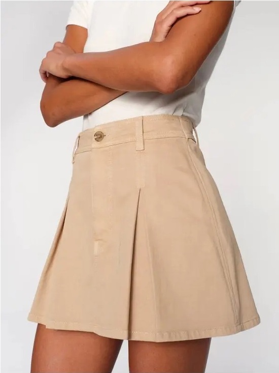 DL1961 Dresses & Skirts - DL1961 Beige Pleated Mini Skirt size 24/25
Like New!